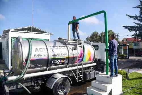Anuncia CONAGUA nueva disminución en distribución de agua potable en 13 municipios del Edomex